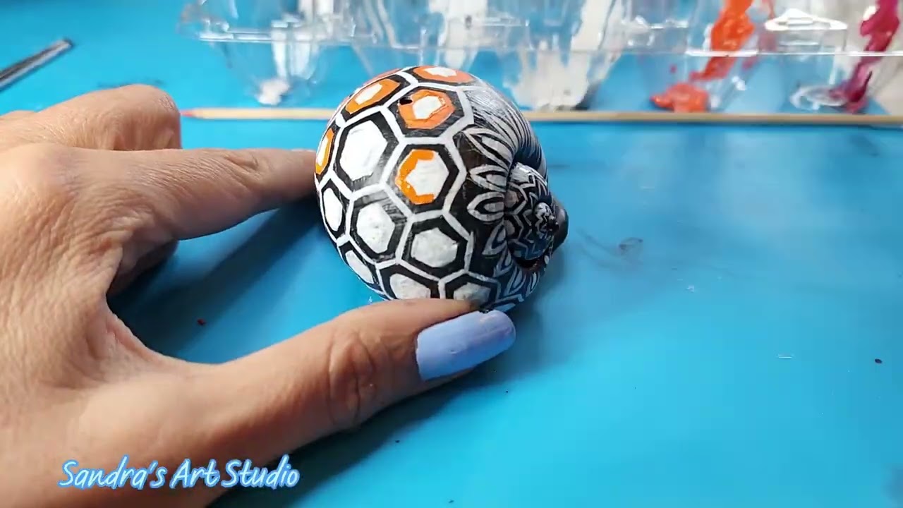 Snail Shell Art Tutorial