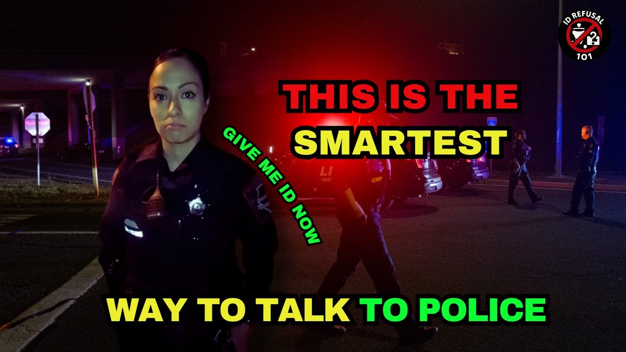 Cop Detains Man Over Vague Description - ID Refusal