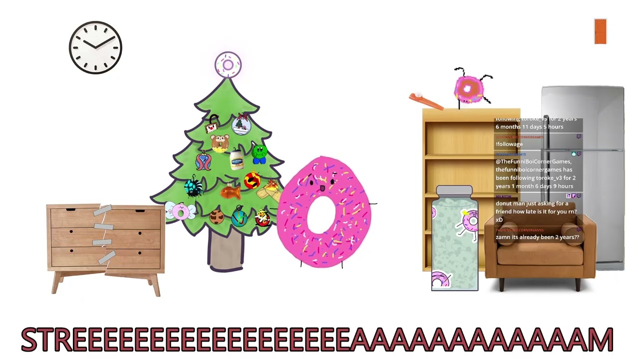 a donut SURPRISE HOLLOW KNIGHT STREAM (short stream)