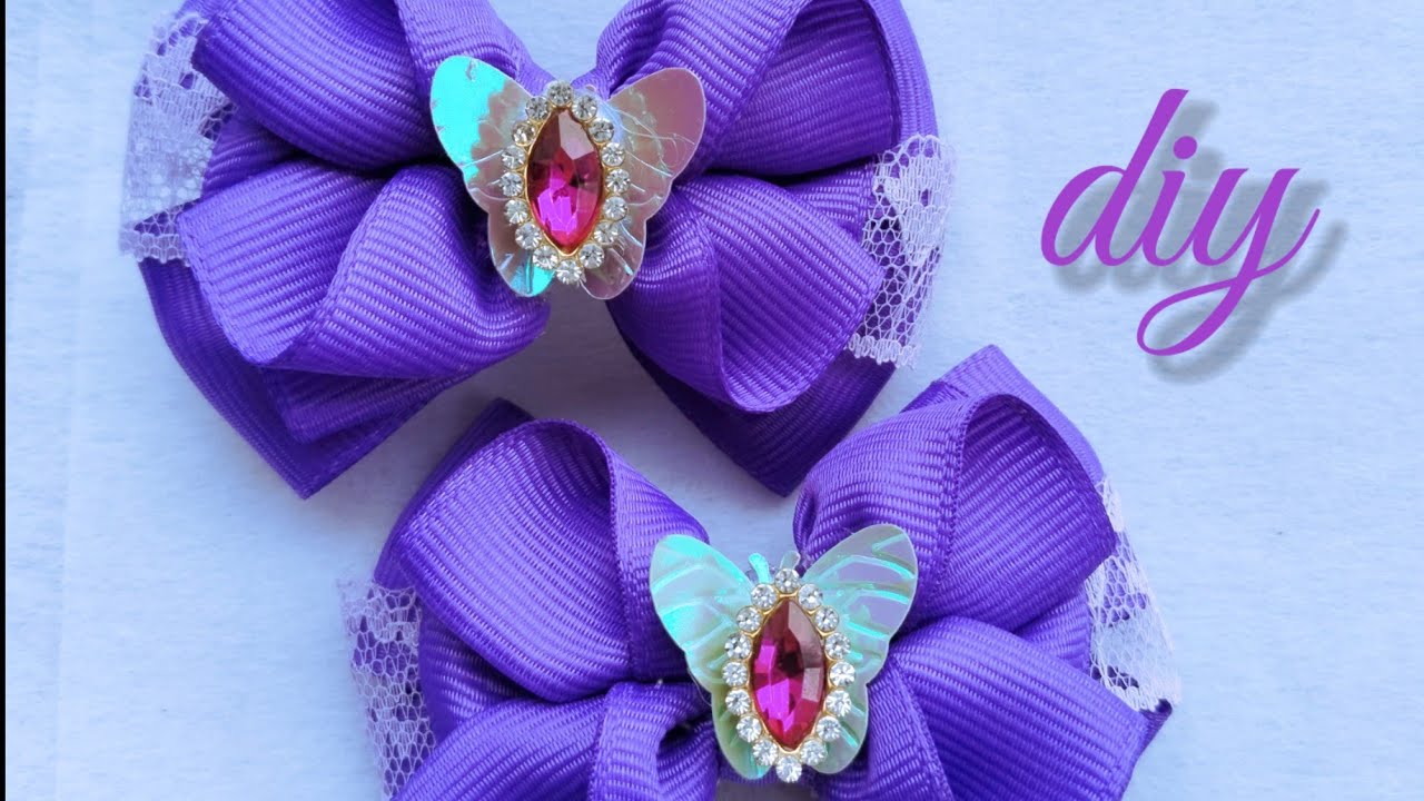 🎀TUTORIAL JEPIT RAMBUT CANTIK KUPU-KUPU|| NAZARI_FLOWERS