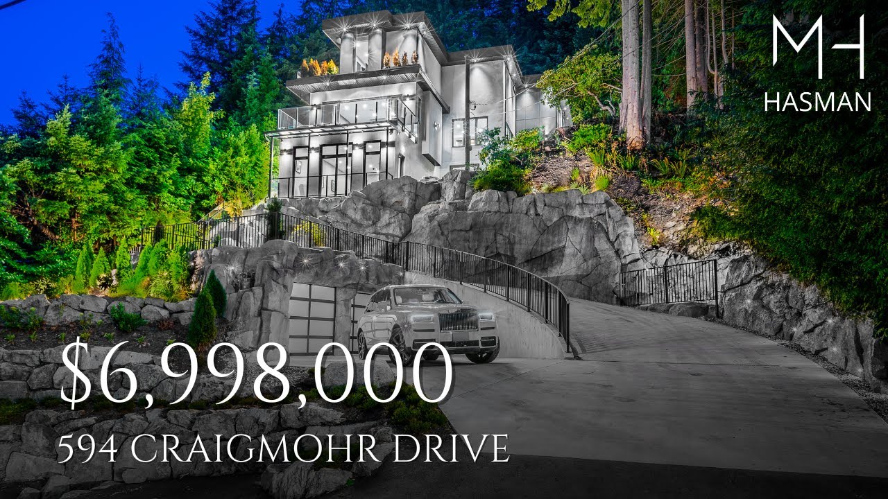 A Modern Masterpiece with Spectacular City and Ocean Views in West Vancouver's British Properties