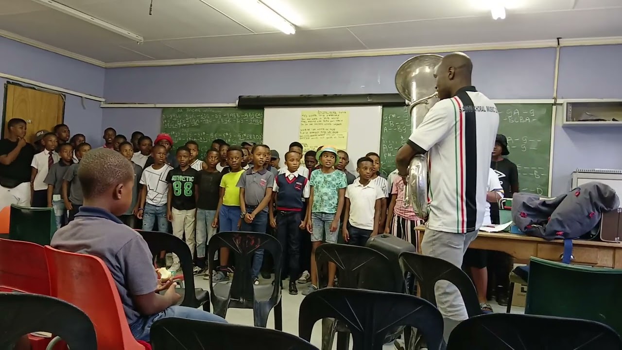 Nelson Mandela Primary School Boys Choir - Stand by me