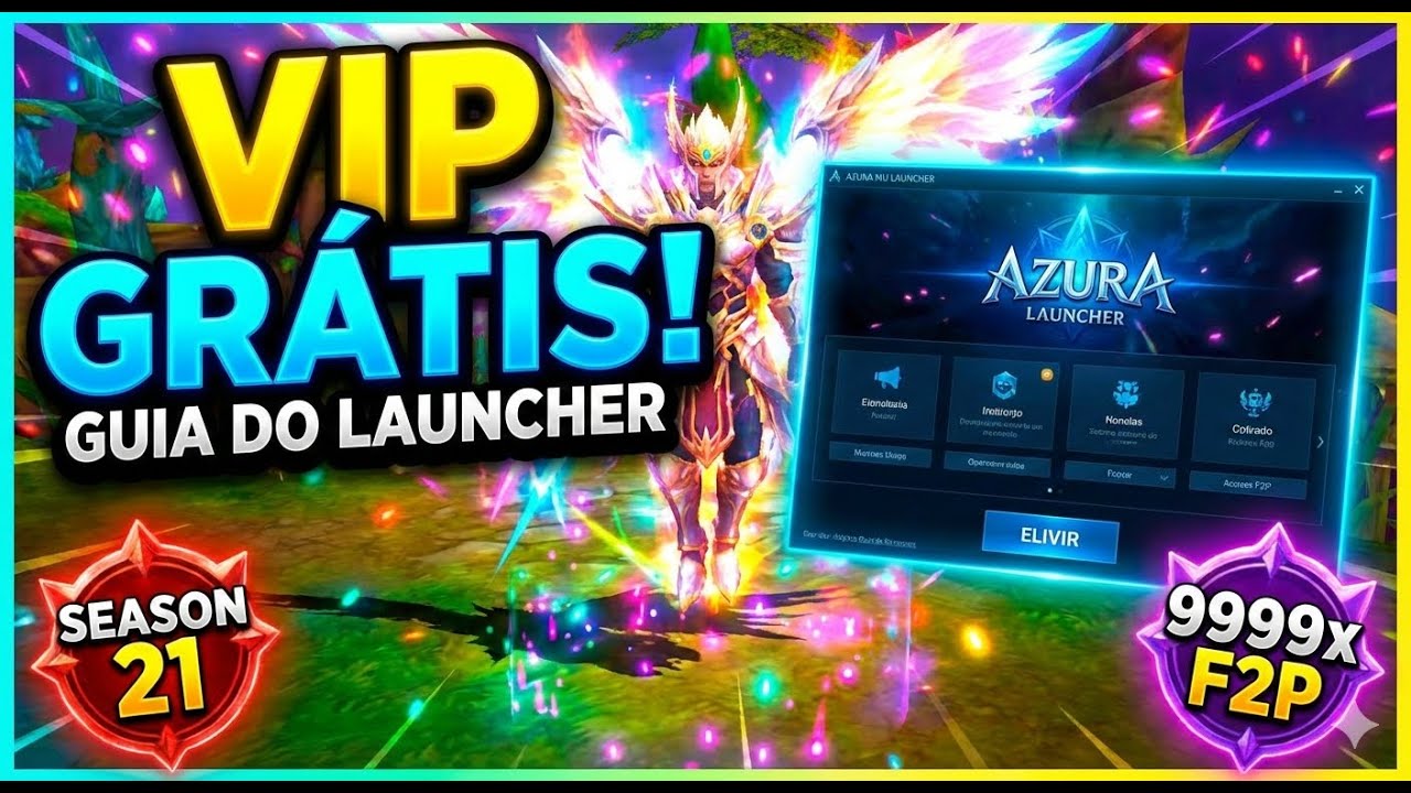 AzuraMU Launcher: O Guia de Servidor Mais Completo! 🚀 Servidor Gratuito 9999x 💎