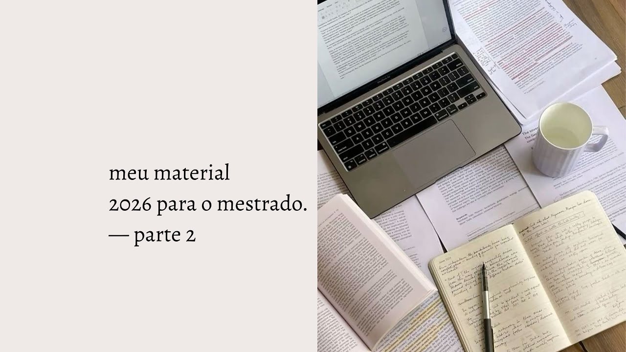 Meu material para o Mestrado em detalhes