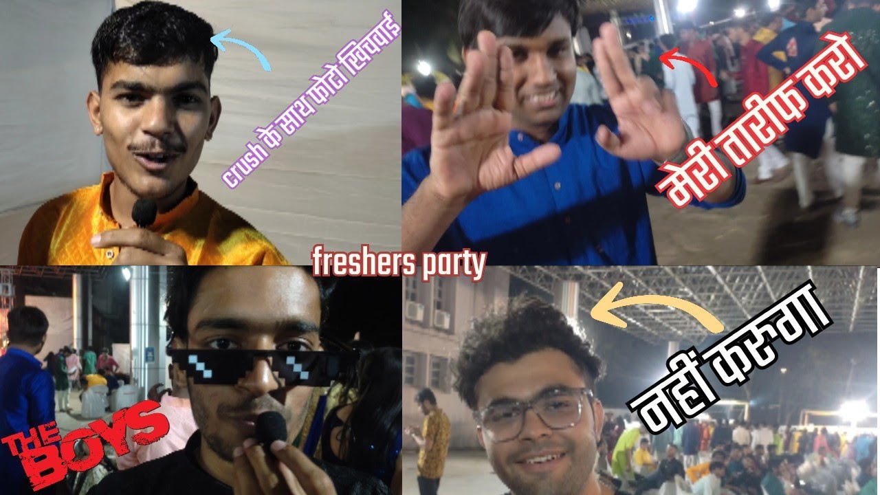 freshers Party | students reviews | nit Surat | Svnit | ye kya kah diya isne 😨