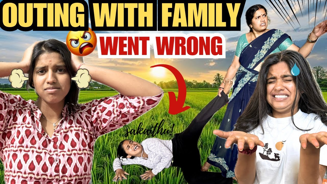 Outing with family went wrong 😱|| family full koppa madkondru 😡🙆🏼‍♀️ || sakaithu guru 😫🤯