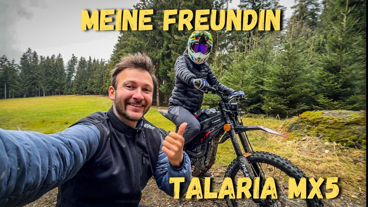 Meine Freundin fährt das erste mal Talaria MX5
