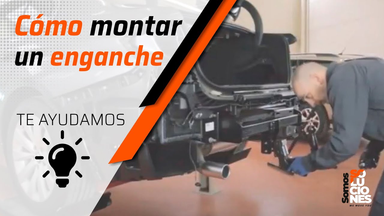 Cómo se monta un enganche. Enganches Aragón
