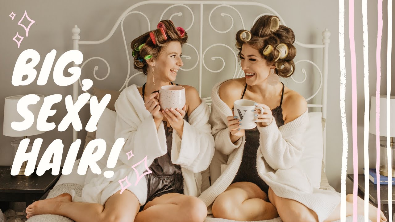 Get Big, Sexy Hair Using Velcro Rollers!