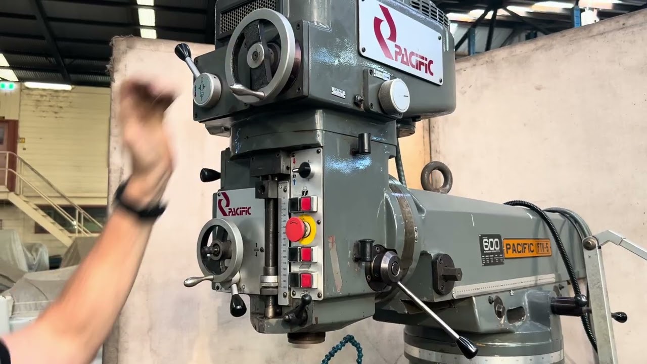 Pacific Lagun FTV 5 Milling Machine stock 3026
