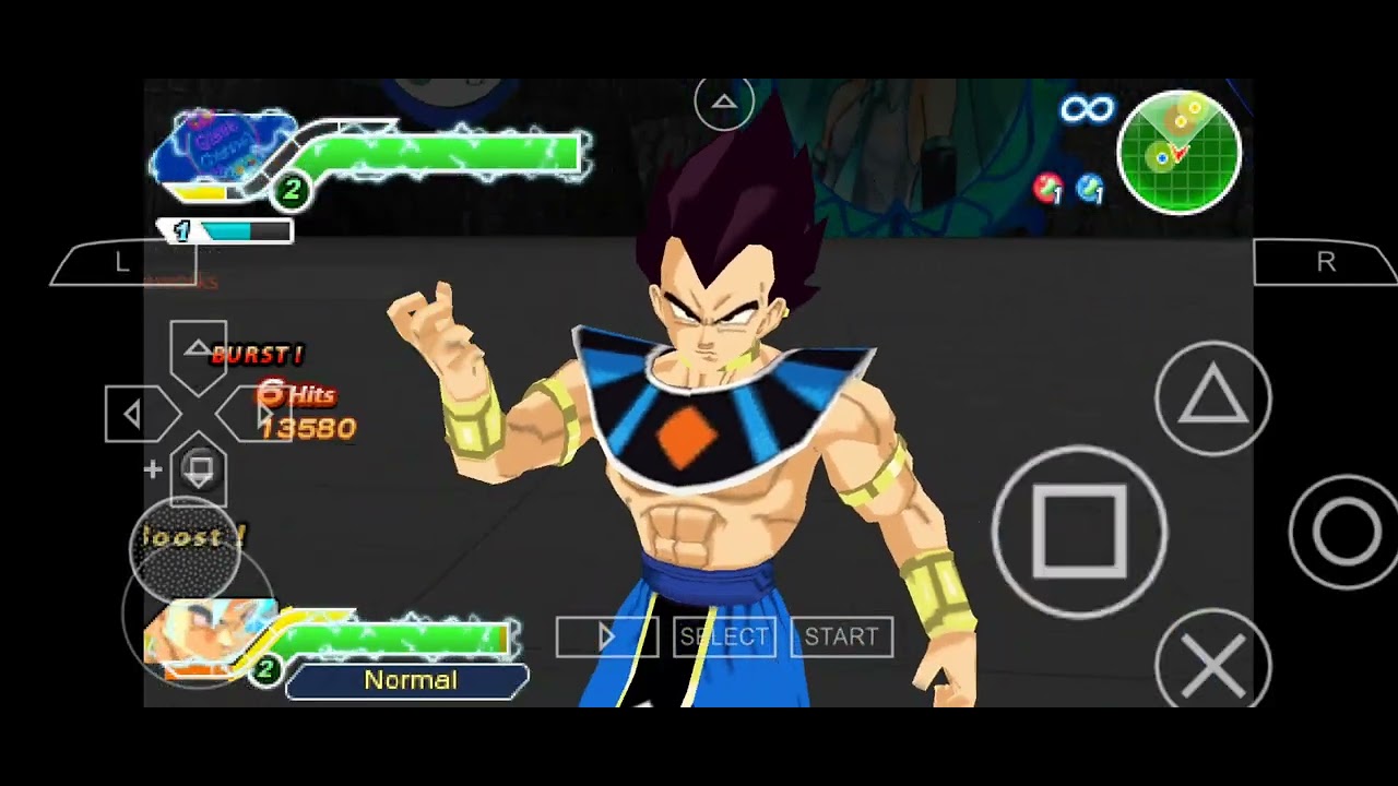 Batles de Sayadins no iso dbs ttt mod psp android 