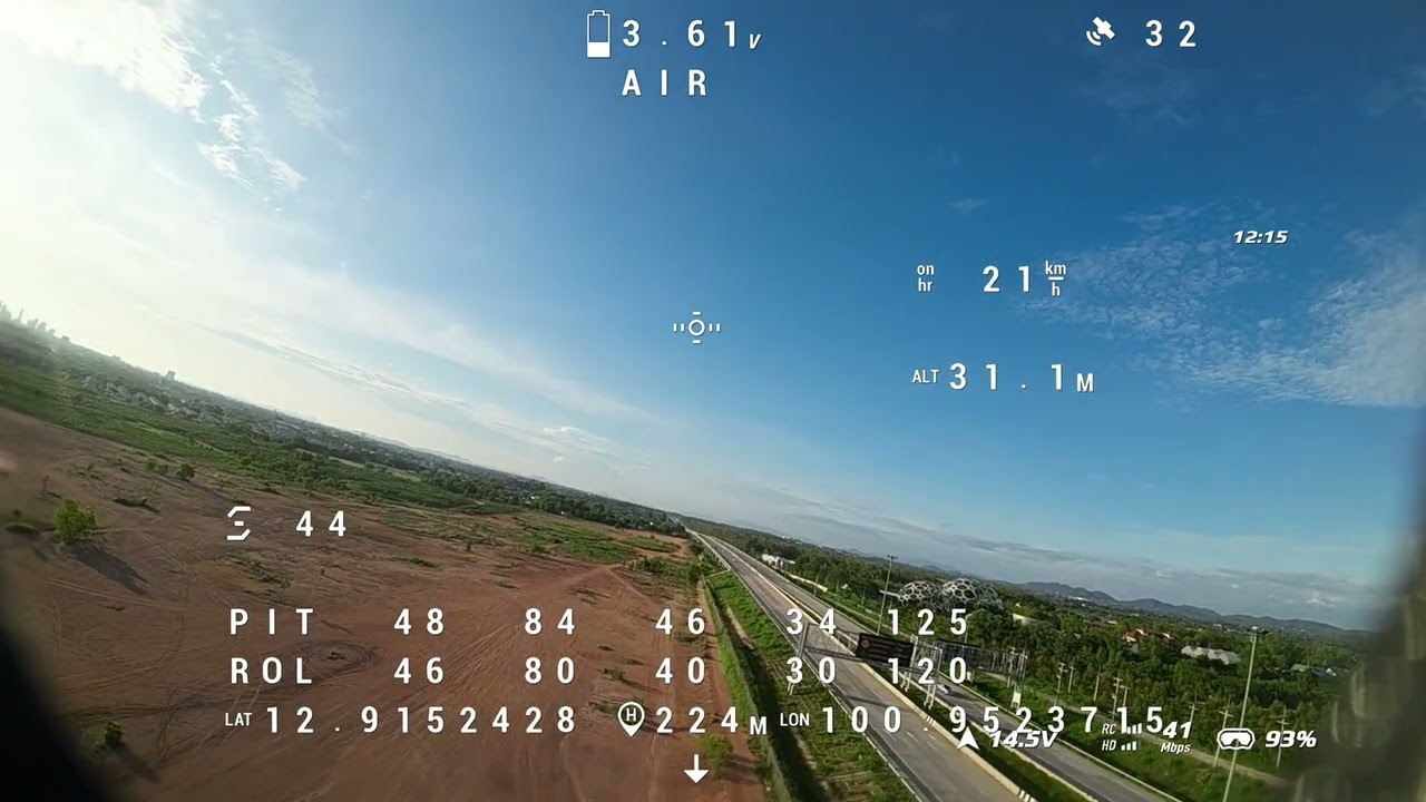 5 inch long range drone - Rekon5 o3 - 40 min flight time