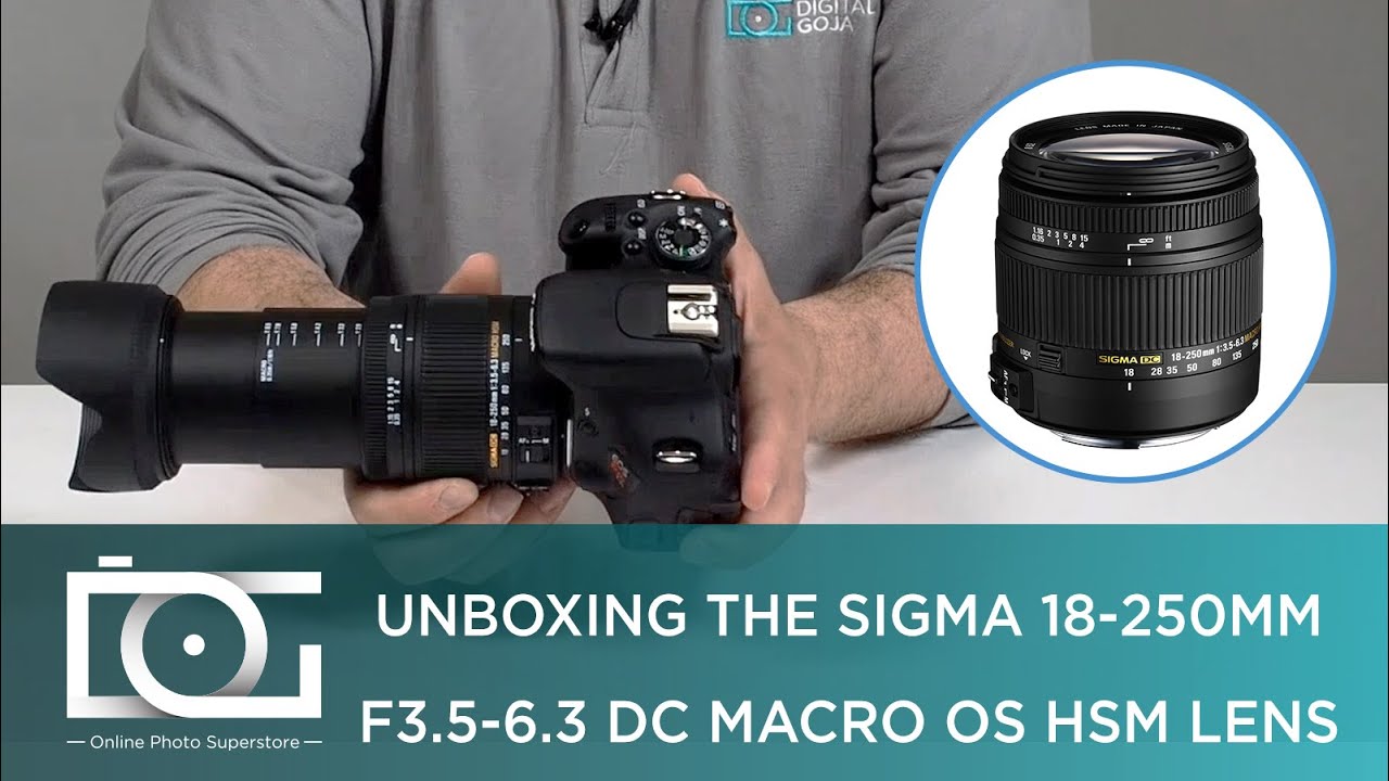 Объектив SIGMA 18-250mm f/3.5-6.3 DC Macro OS HSM для цифровых зеркальных камер CANON и NIKON | О...