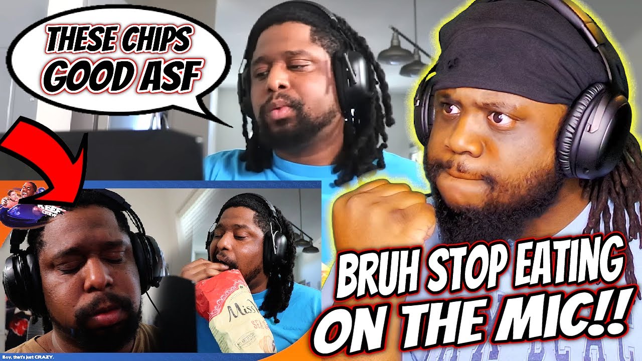 MightyKeef The Friend Who Is ALWAYS Eating On The Mic While Gaming Reaction
