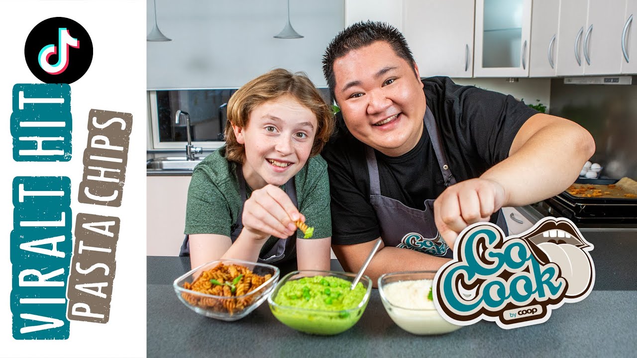 Tester Viral TikTok Mad: Pasta Chips i Airfryer og Ovn opskrift | GoCook by Coop