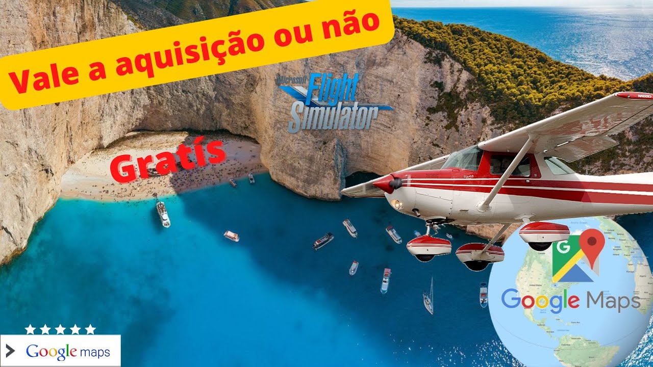 🔰MSFS2020 Google Map 🔰