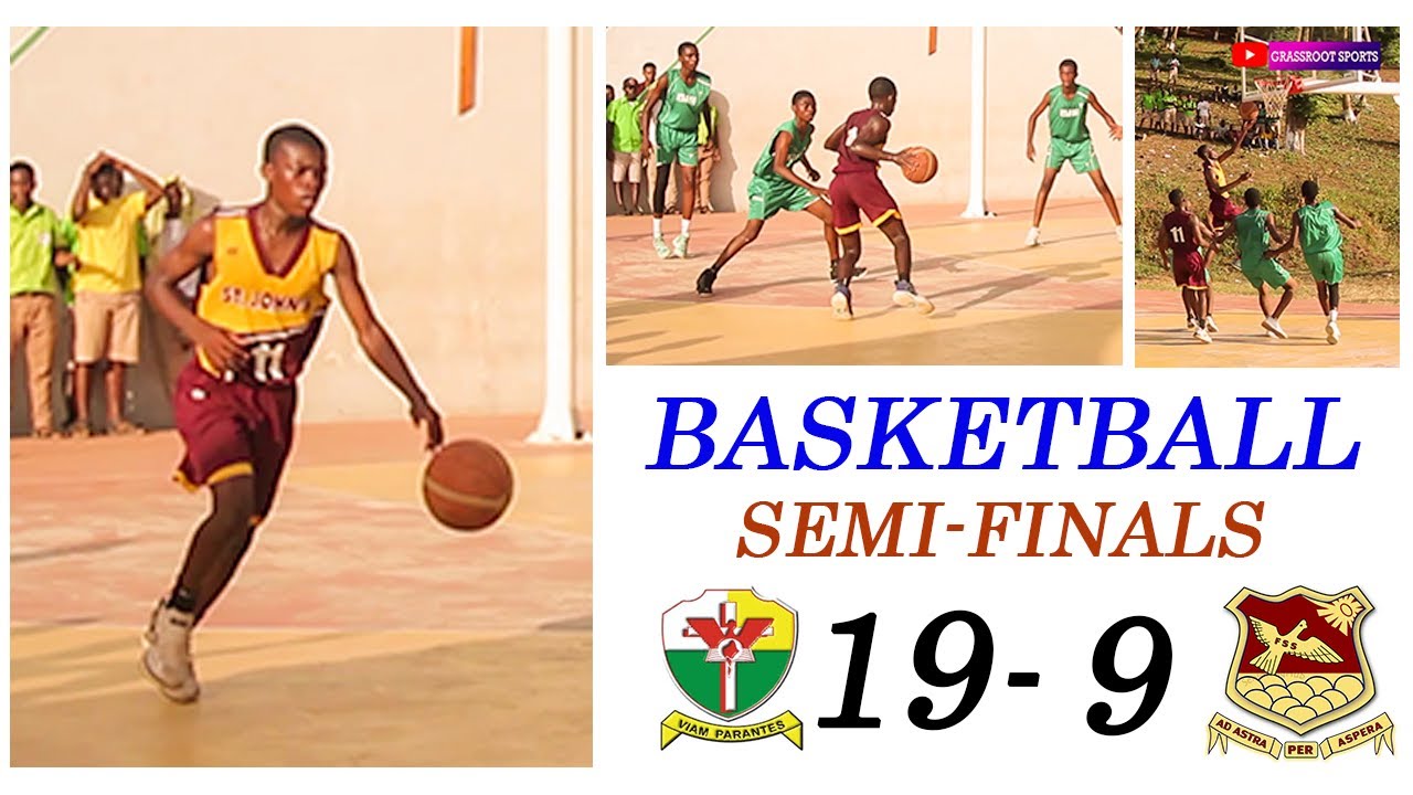 BASKETBALL: ST JOHN'S VS FIJAI  SEMI - FINALSGOALS & ACTIONS -SEKONDI ZONE INTER SCHOOLS 2023