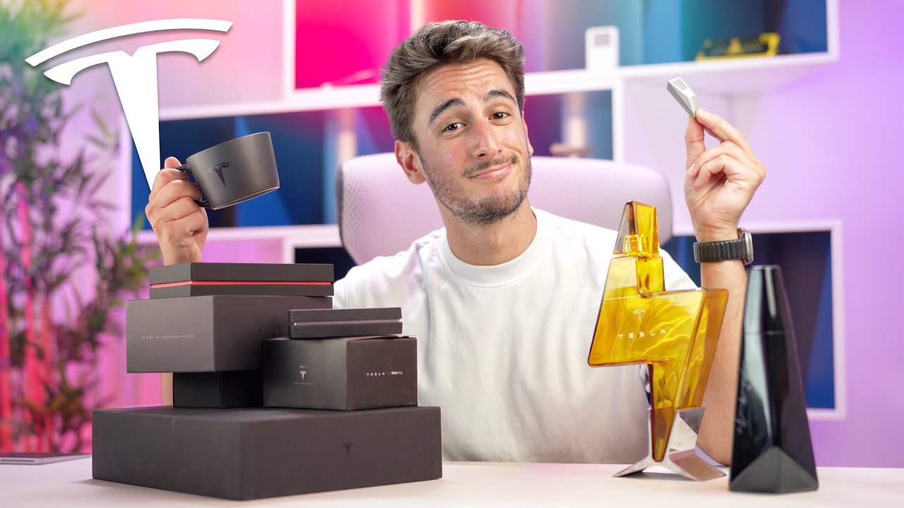 J'ai achet&eacute; des objets d&eacute;riv&eacute;s Tesla ! (&ccedil;a vaut quoi ?)