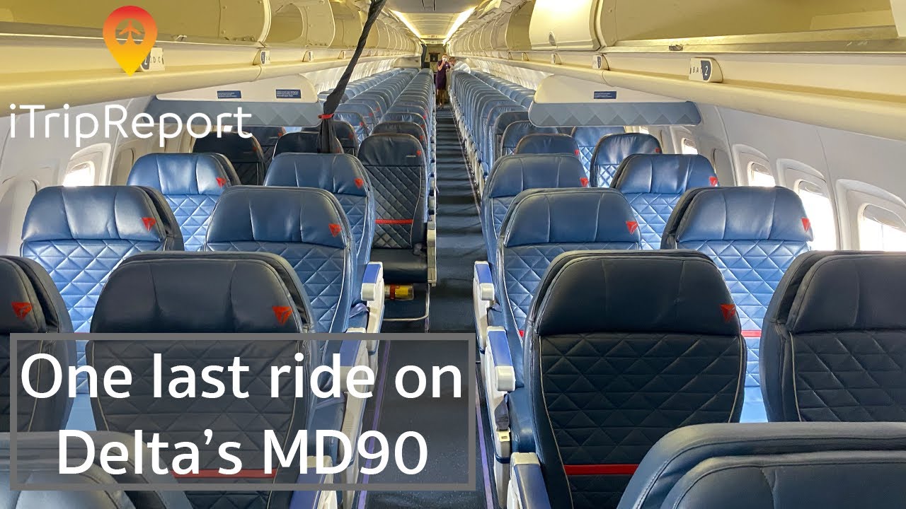 Delta MD-90 Economy Class Trip Report