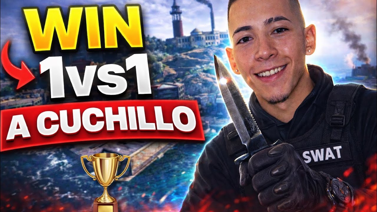 Se quedó solo… 1vs1 a cuchillo en Rebirth Island🏆 