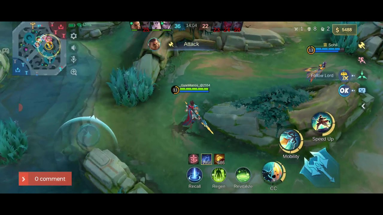 MOBA LEGEND 5V5 BEST OF LUCK RANKE PUSH #mlbb #gyangaming #shortsfeed #virallive