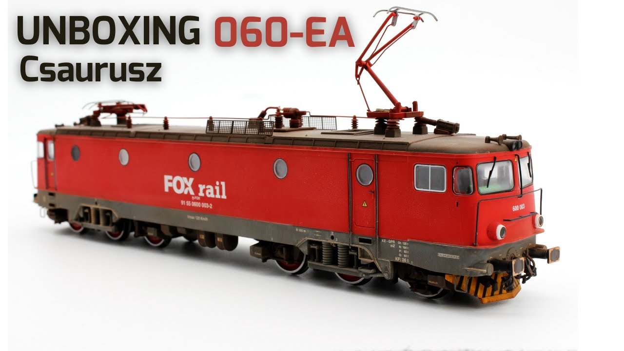 Unboxing ACME 60203, 060-EA, Csaurusz villanymozdony