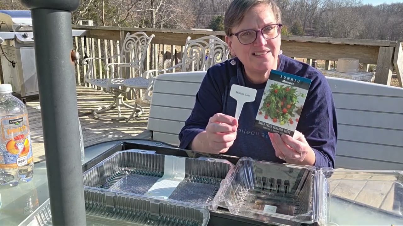 Indoor Seed Starting - Tomatoes and Peppers