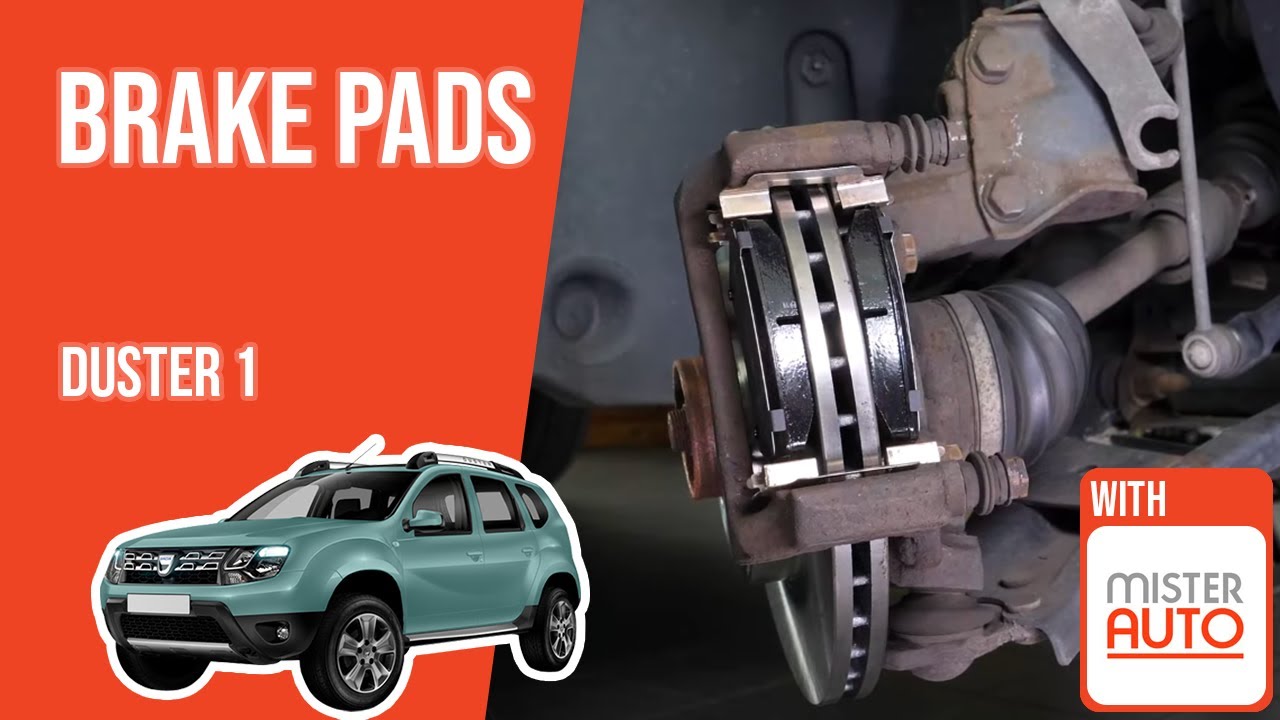 How to replace the front brake pads Duster mk1 🚗