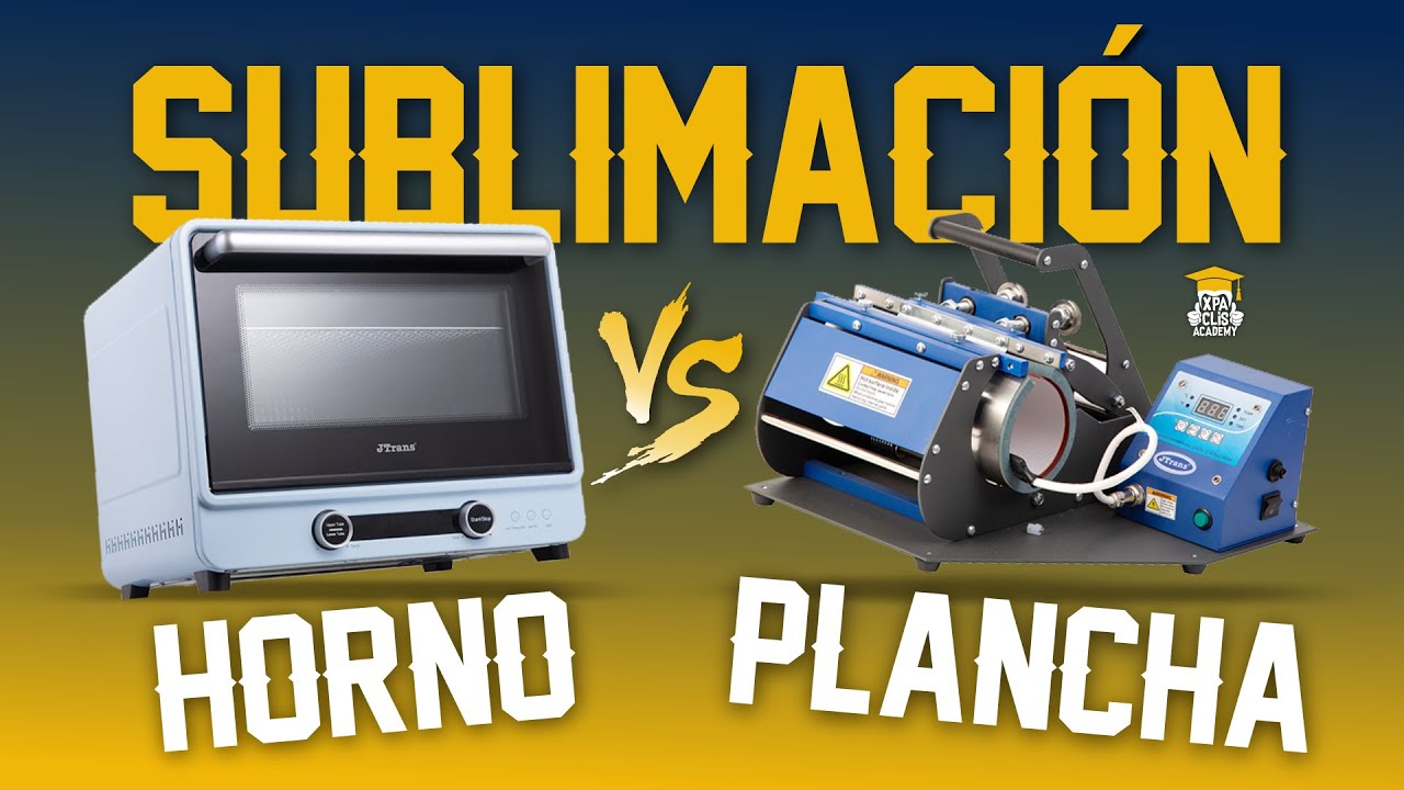 🤔HORNO vs Plancha de Sublimación: Cuál es mejor?