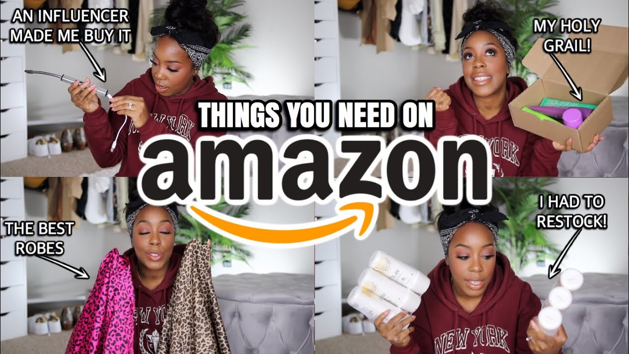 RANDOM (AND USEFUL) THINGS I BOUGHT ON AMAZON | AMAZON HAUL 2020! | Andrea Renee
