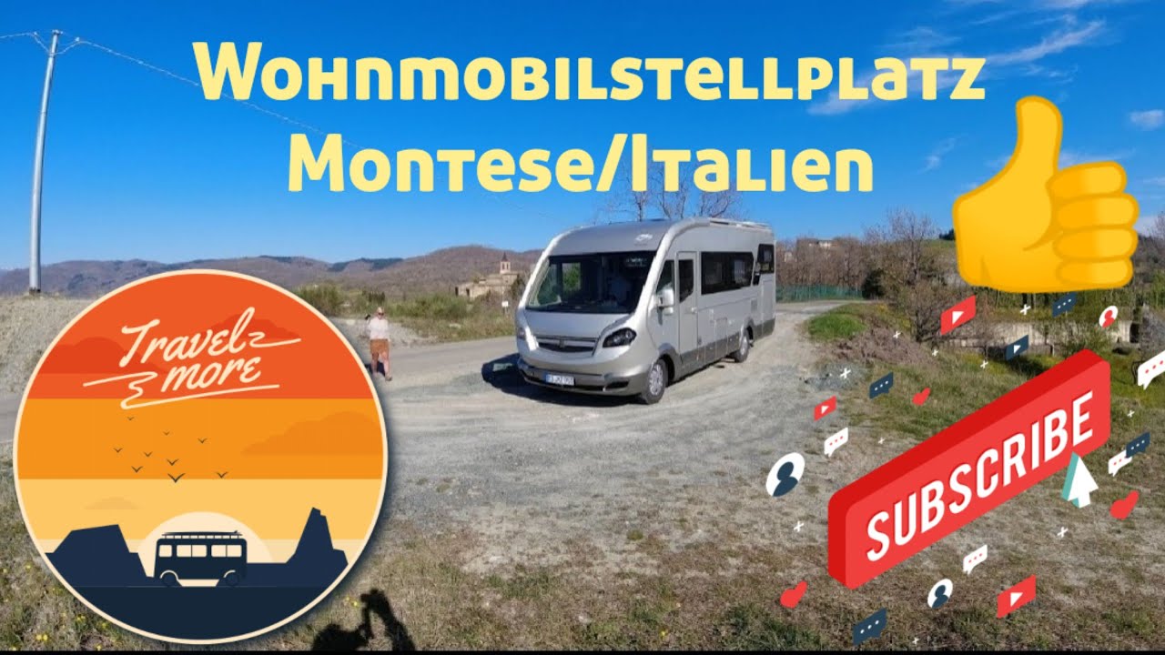 🇮🇹Wohnmobil Check🇮🇹 Wohnmobilstellplatz Montese in der Emilia-Romagna. top Geheimtipp 👍 💯%💥