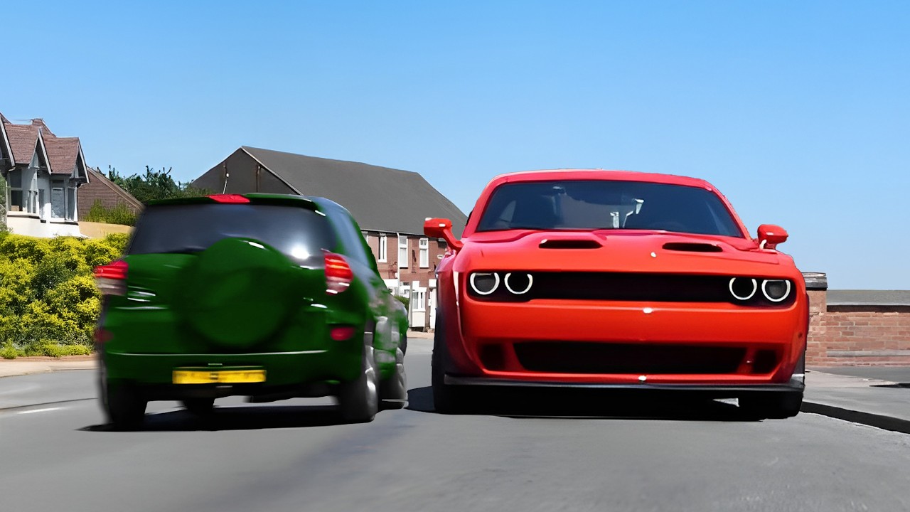 We Drove Ridiculous American Cars In The UK