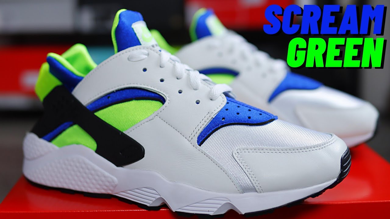 OG ВЕРНУЛСЯ! Обзор Nike Air HUARACHE Scream Green On Foot