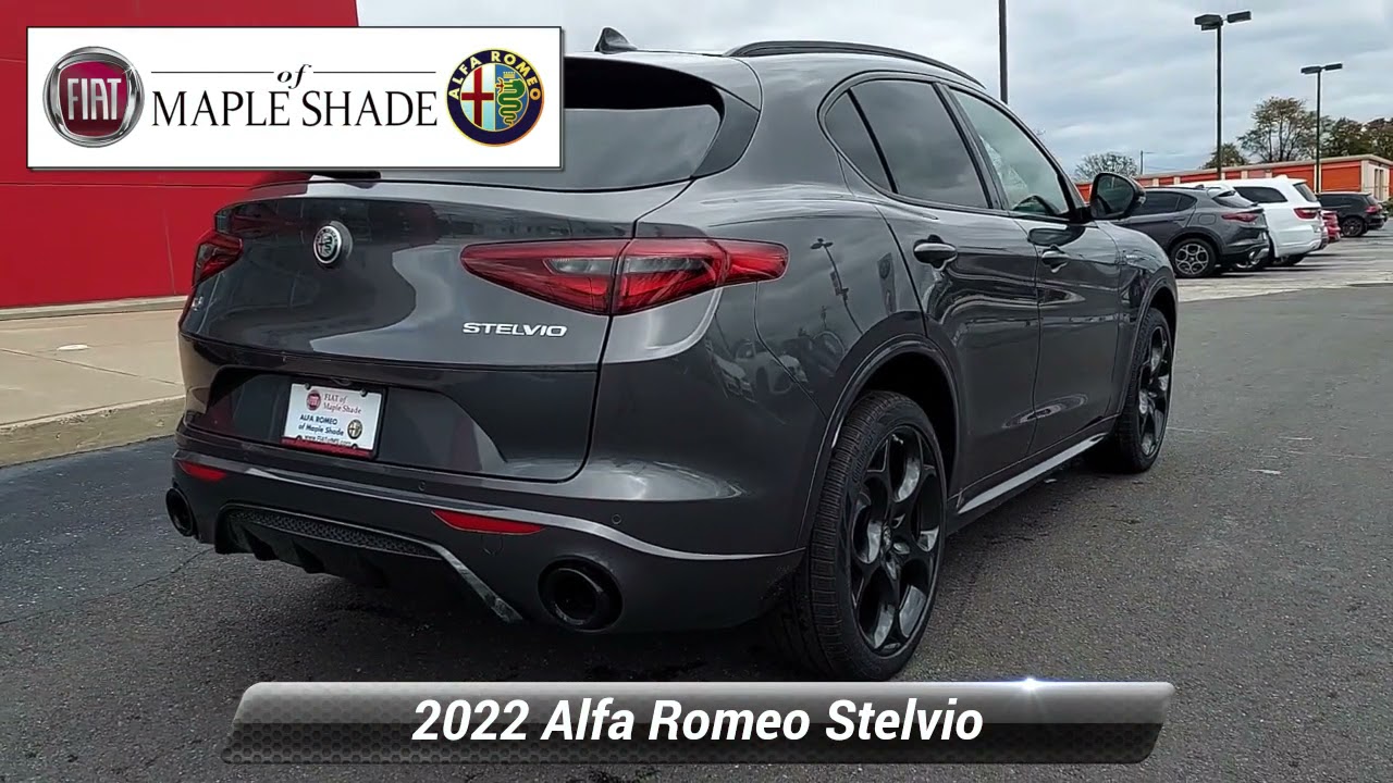 New 2022 Alfa Romeo Stelvio Veloce Ti, Maple Shade, NJ D24774