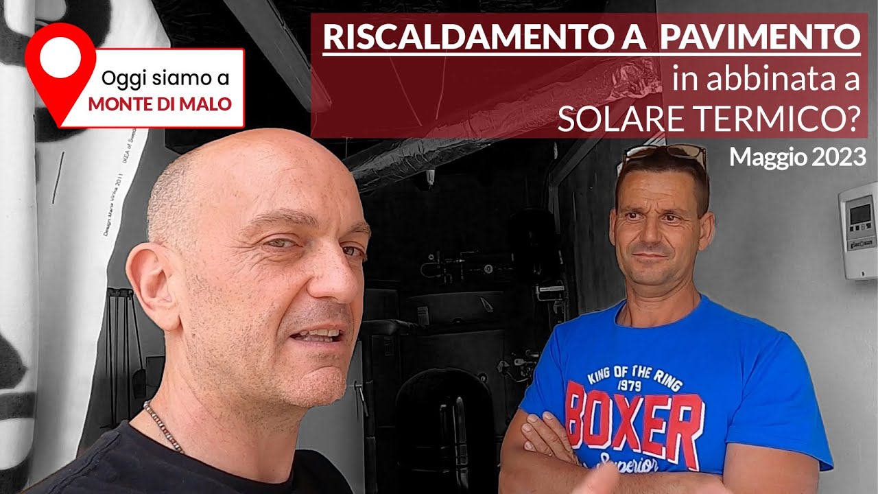 Riscaldamento a pavimento in abbinato al solare termico?