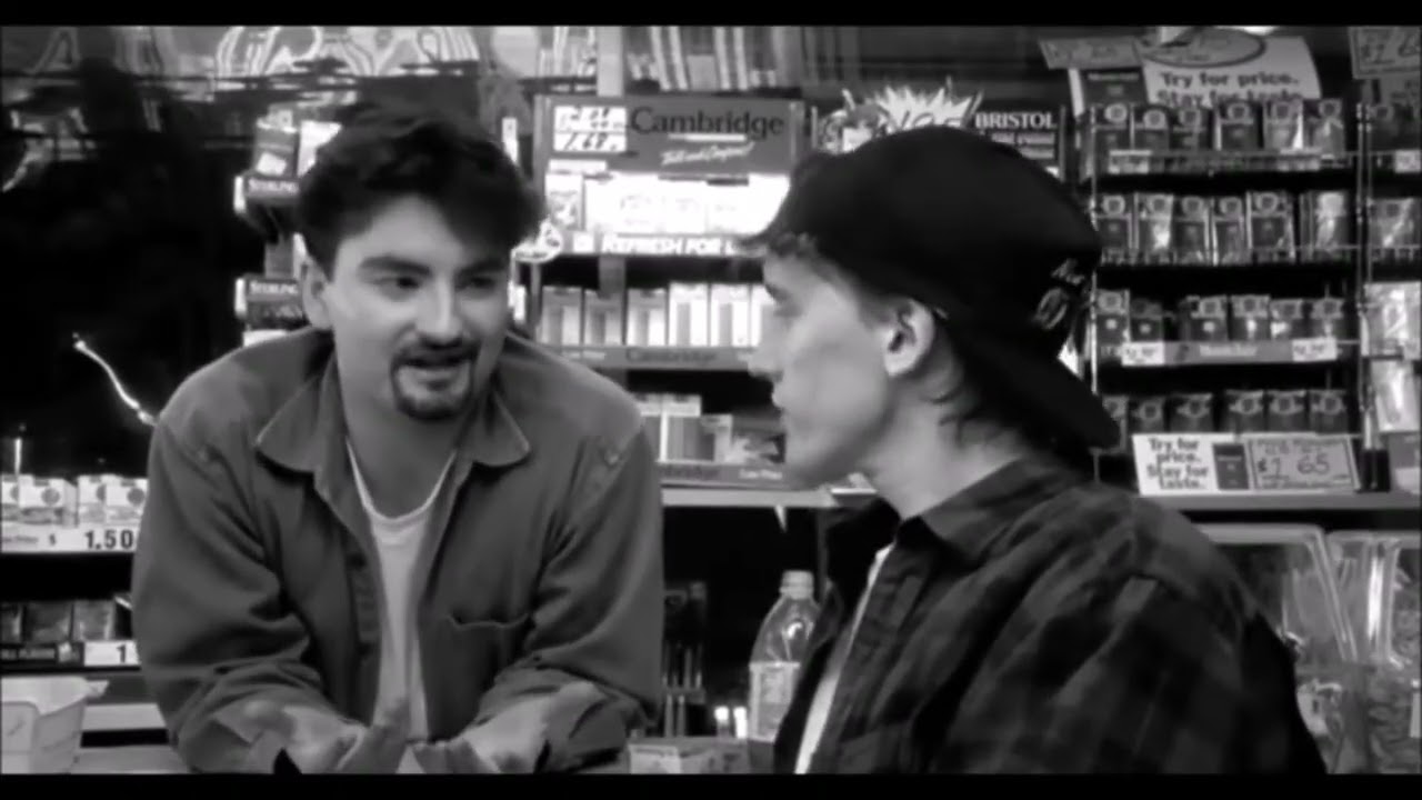 Clerks (1994) - Discusión laboral sobre la Estrella de la Muerte