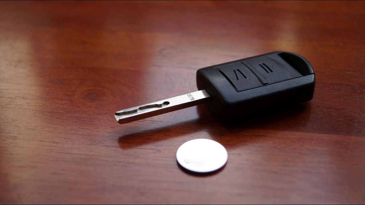 Opel Remote Key - Battery Replacement