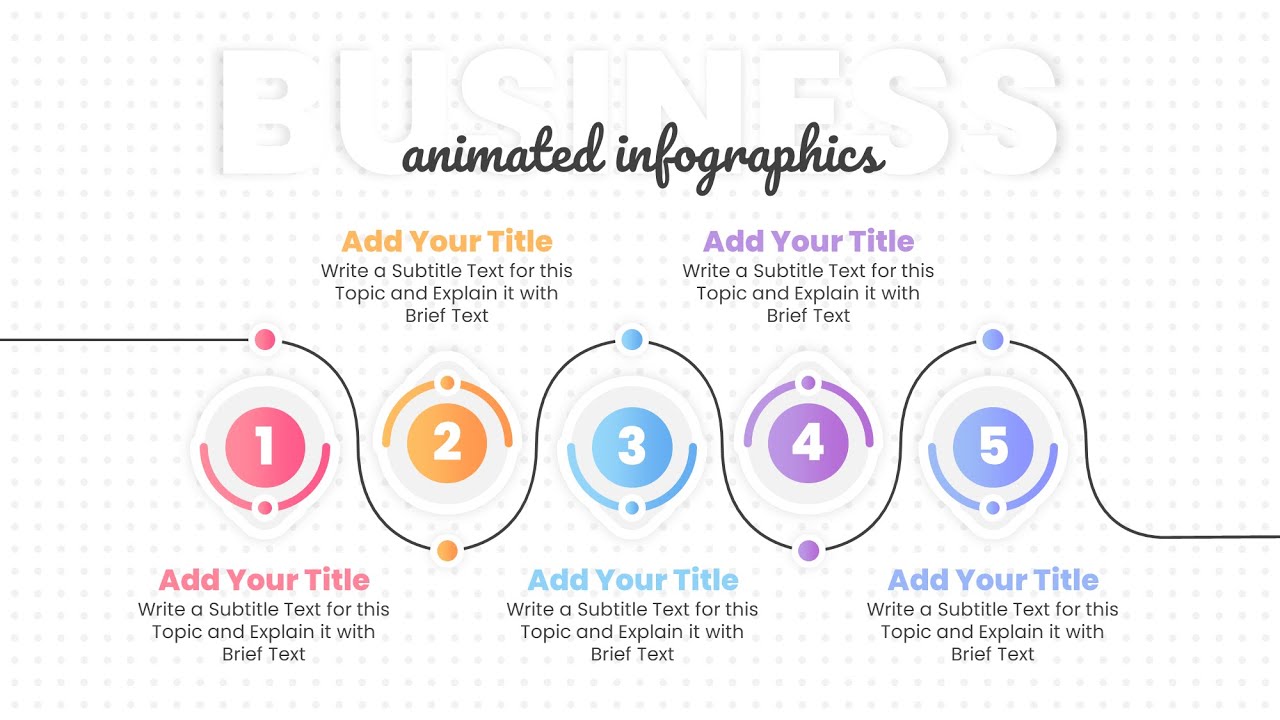 PowerPoint Animated Interactive Timeline Slides