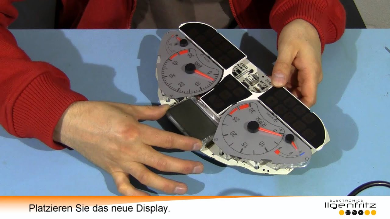 DIY: Displaytausch Fendt 200 Kombiinstrument