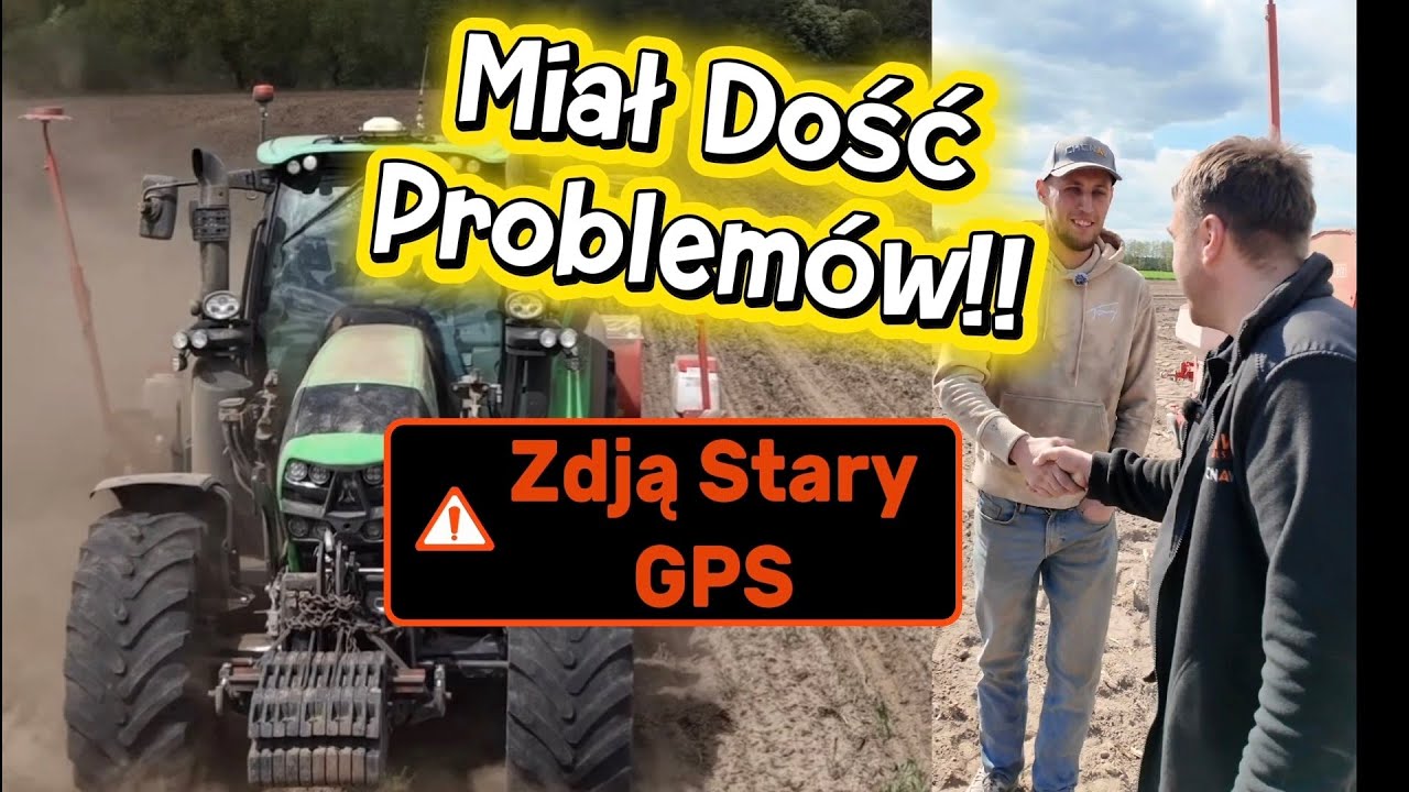 Zdjął Inną Nawigację i Założył CHCNAV z Navi Polska! Rolnik m&oacute;wi dlaczego!!