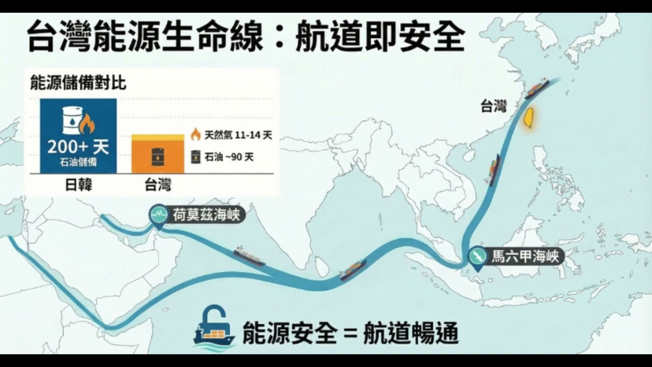 荷莫茲危機下的台灣能源安全：中國因素與東亞能源生命線