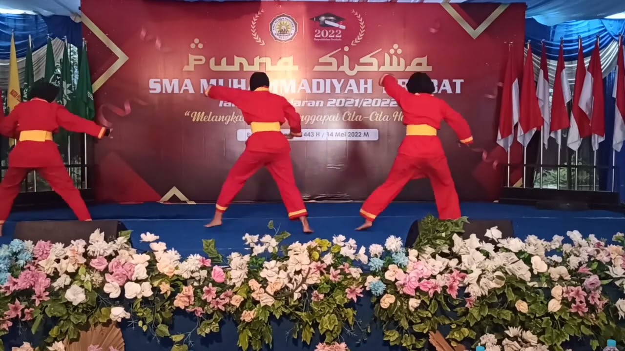 Atraksi Pencak Silat Tapak Suci SMA MUH1BA
