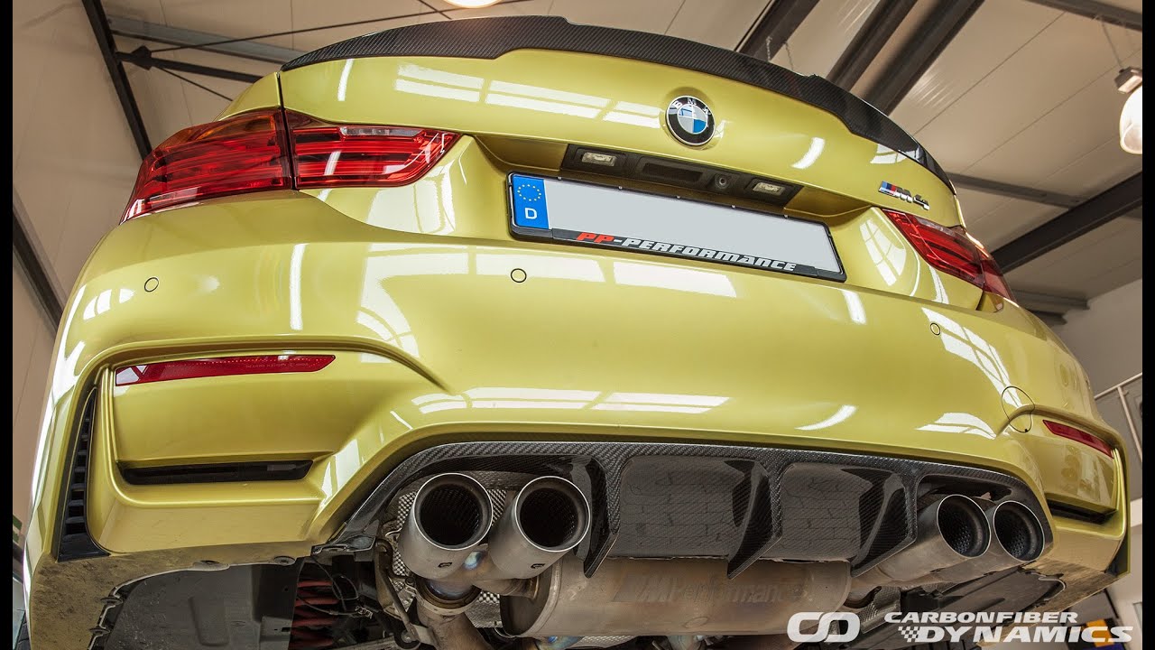 Scope M4 F82 RaceSpec Diffusor Montage