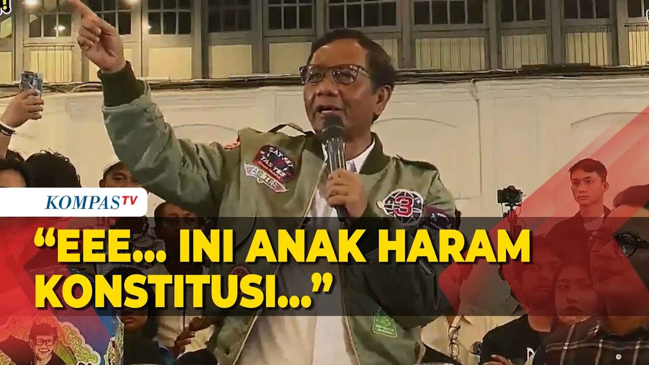 Saat Mahfud MD Ditanya Apakah Gibran Bisa Didiskualifikasi Usai Ketua KPU Langgar Etik?