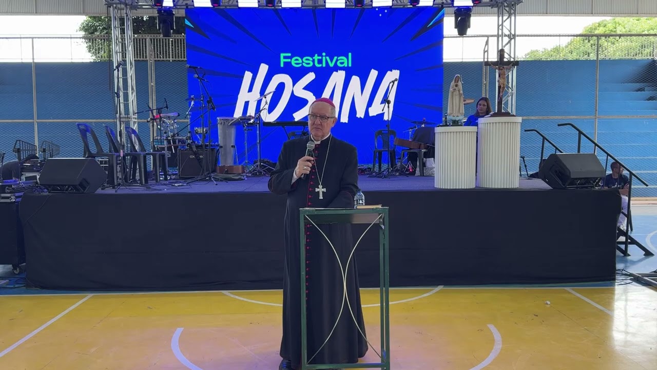 Palestra para os jovens no Festival Hosana 2 de Planaltina DF - 01/02/2026