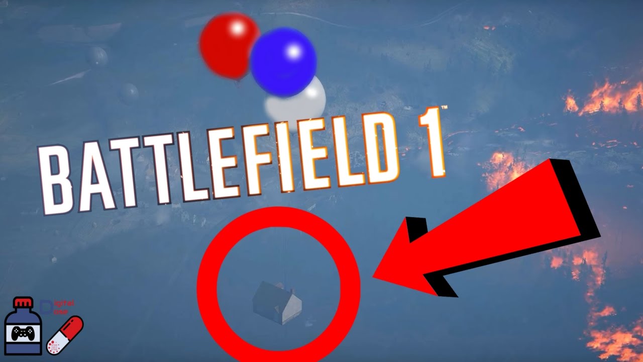 FLOATING HOUSE Easter Egg  Battlefield 1 UP