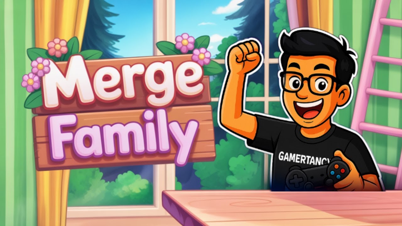 Playing Merge Family Game | Fun Puzzle Adventure 👨&zwj;👩&zwj;👧&zwj;👦 ✨