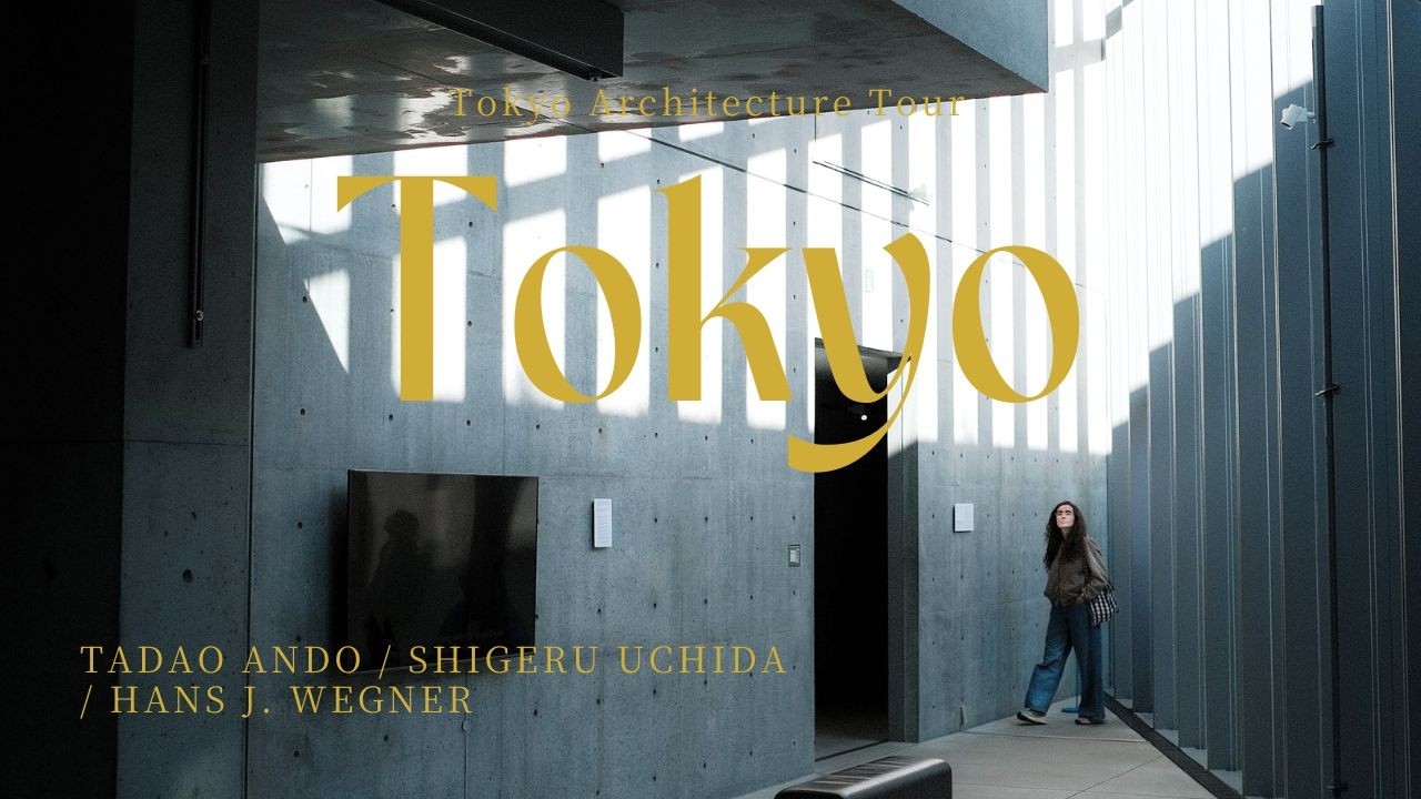 【東京Vlog】過去最大規模、暮らしの家具とデザインを知る3つの展示会巡り｜安藤忠雄、内田繁、ハンス・ウェグナー【FUJIFILMと行く建築散歩】