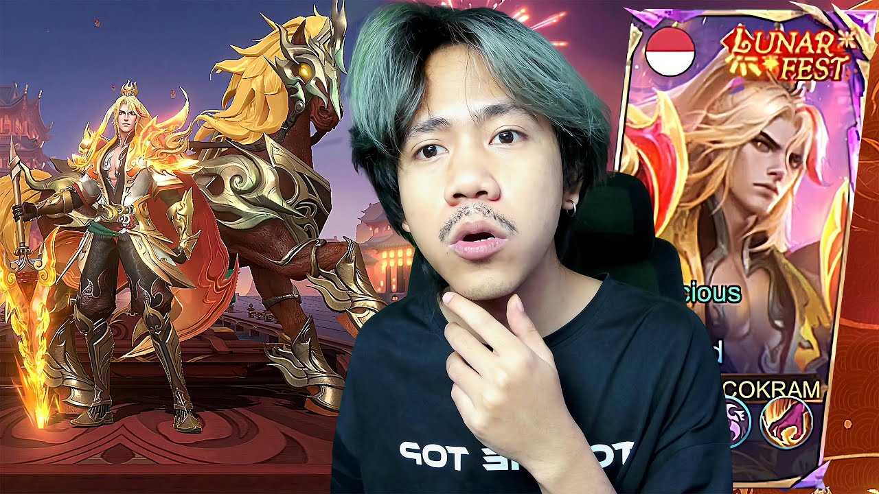 REVIEW SKIN LUNAR FEST LEOMORD AUSPICIOUS BLAZE - Mobile legends