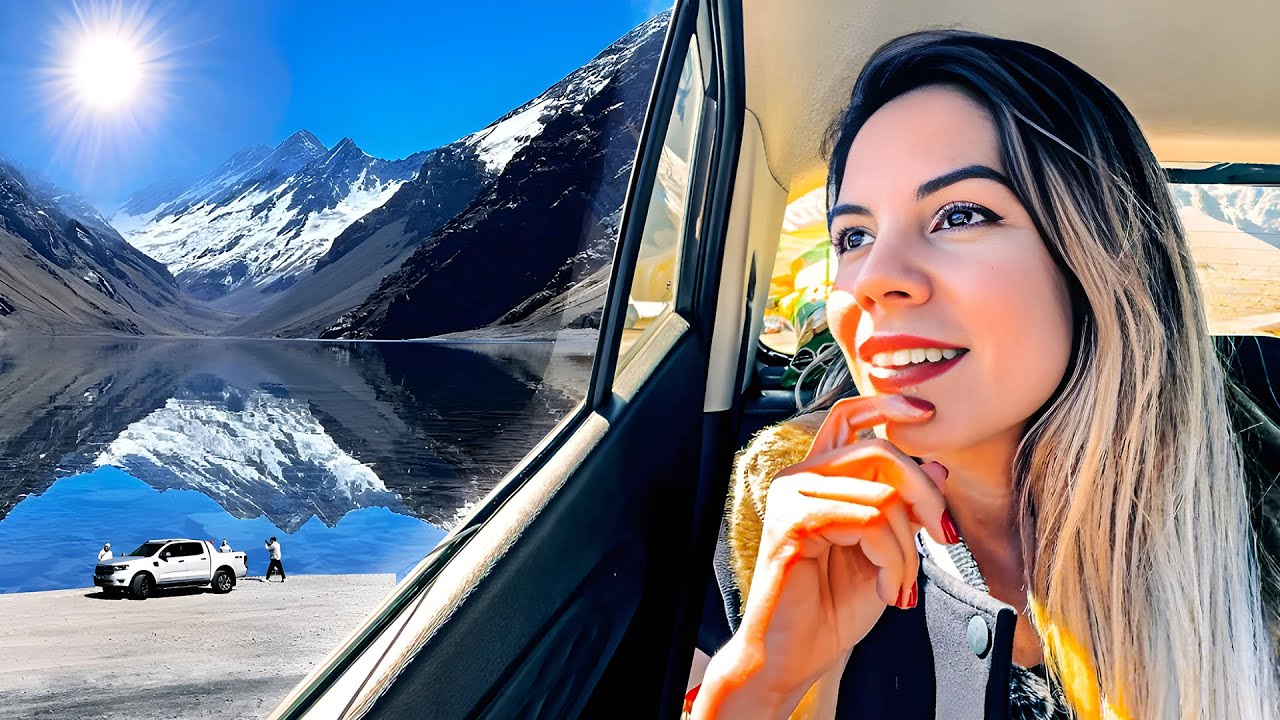 Estuve en ¿El lugar más hermoso de Chile?🤫 || Ticos en Chile 8